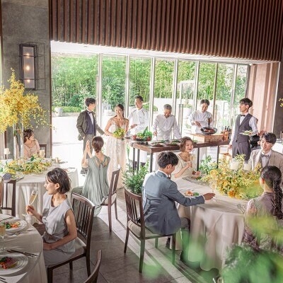 【100名以上の大人数婚】ゲスト絶賛*高評価料理×街近最強立地